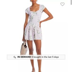 Drop Waist Floral Dress